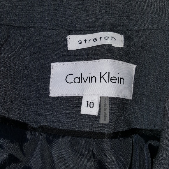 Calvin Klein size 10 Blazer charcoal grey - Picture 2 of 6